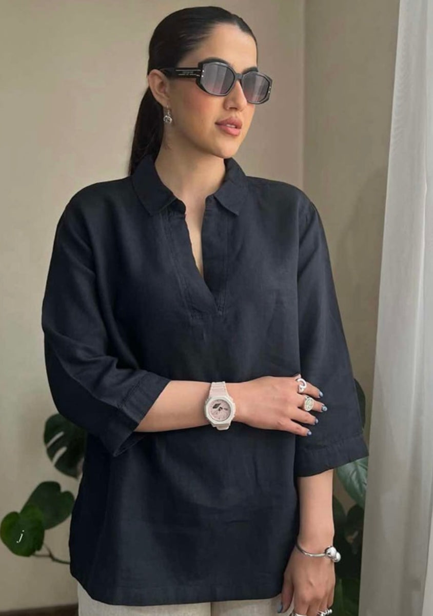 Remi Cotton Everyday Tunic Shirt – Liiyana