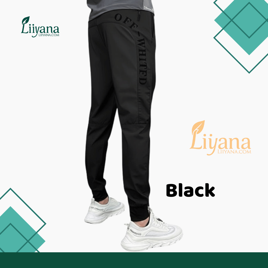 Men's athletic slim-fit track pants