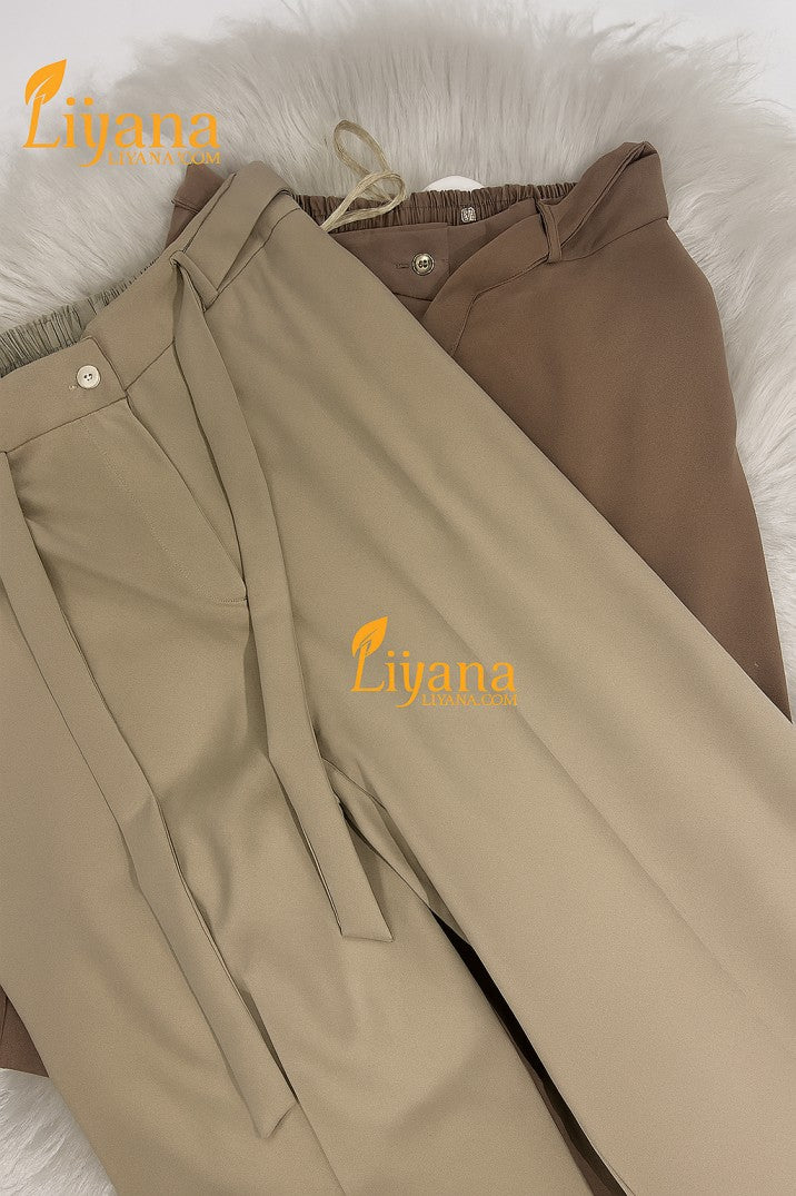Liiyana Grace-Tie Summer Trousers