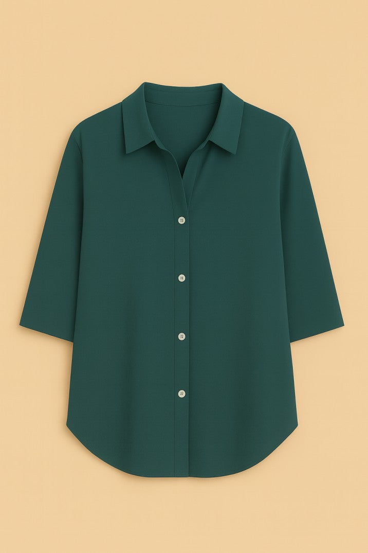 Liiyana Bloom Mist Duel Side Button Shirt