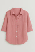 Liiyana Bloom Mist Duel Side Button Shirt