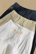 Women Soft Remi Pleated Comfort Pants-1pcs