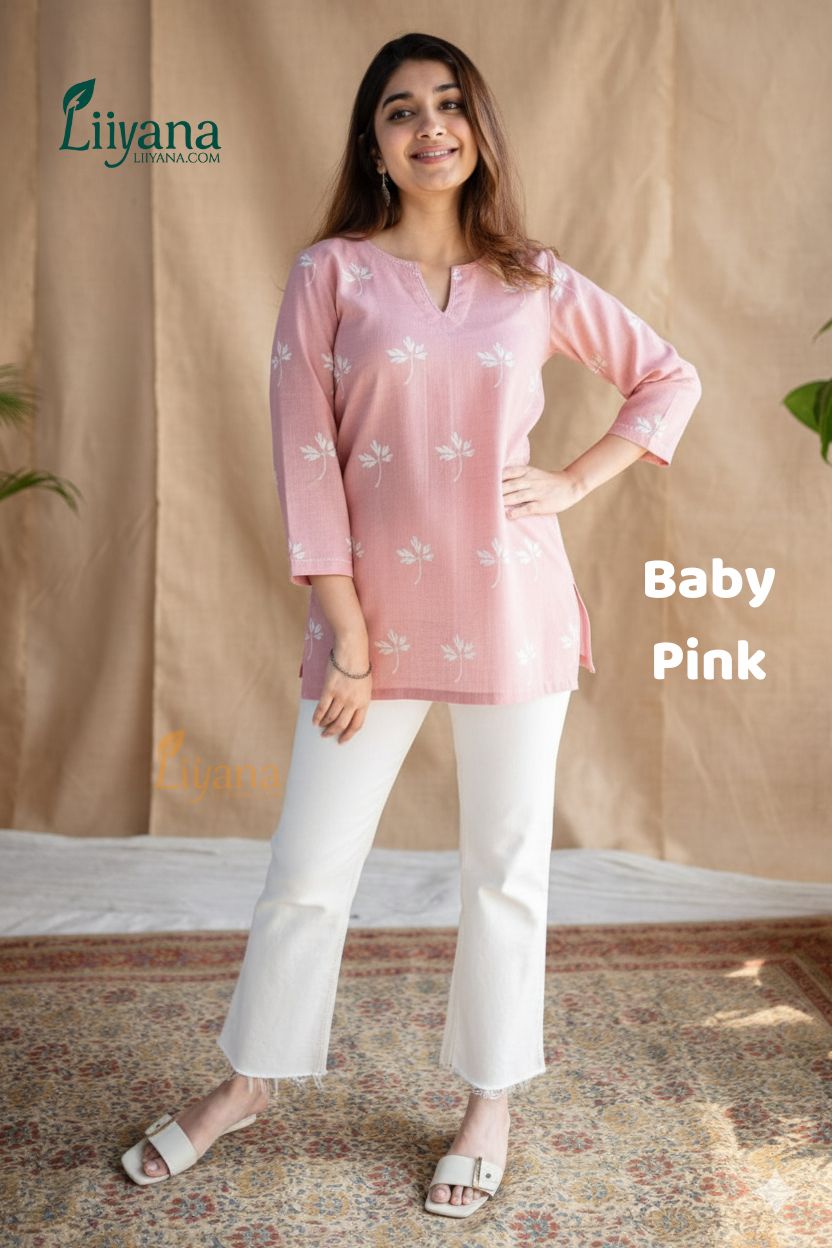 Indian Remi Cotton Bloom Top