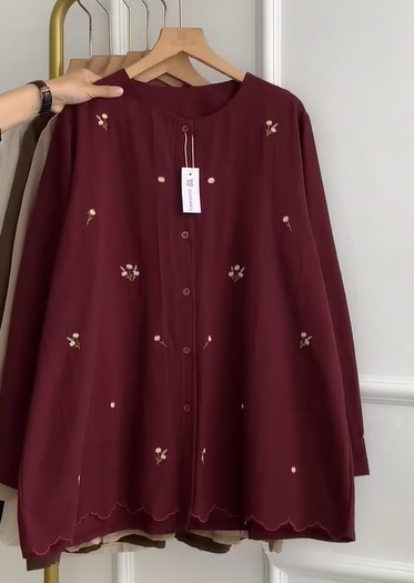 Liiyana Yoona Embroidered Top