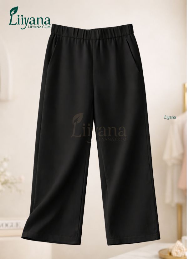 Liiyana women Remi Cotton Premium Wide Leg Pants 1pcs