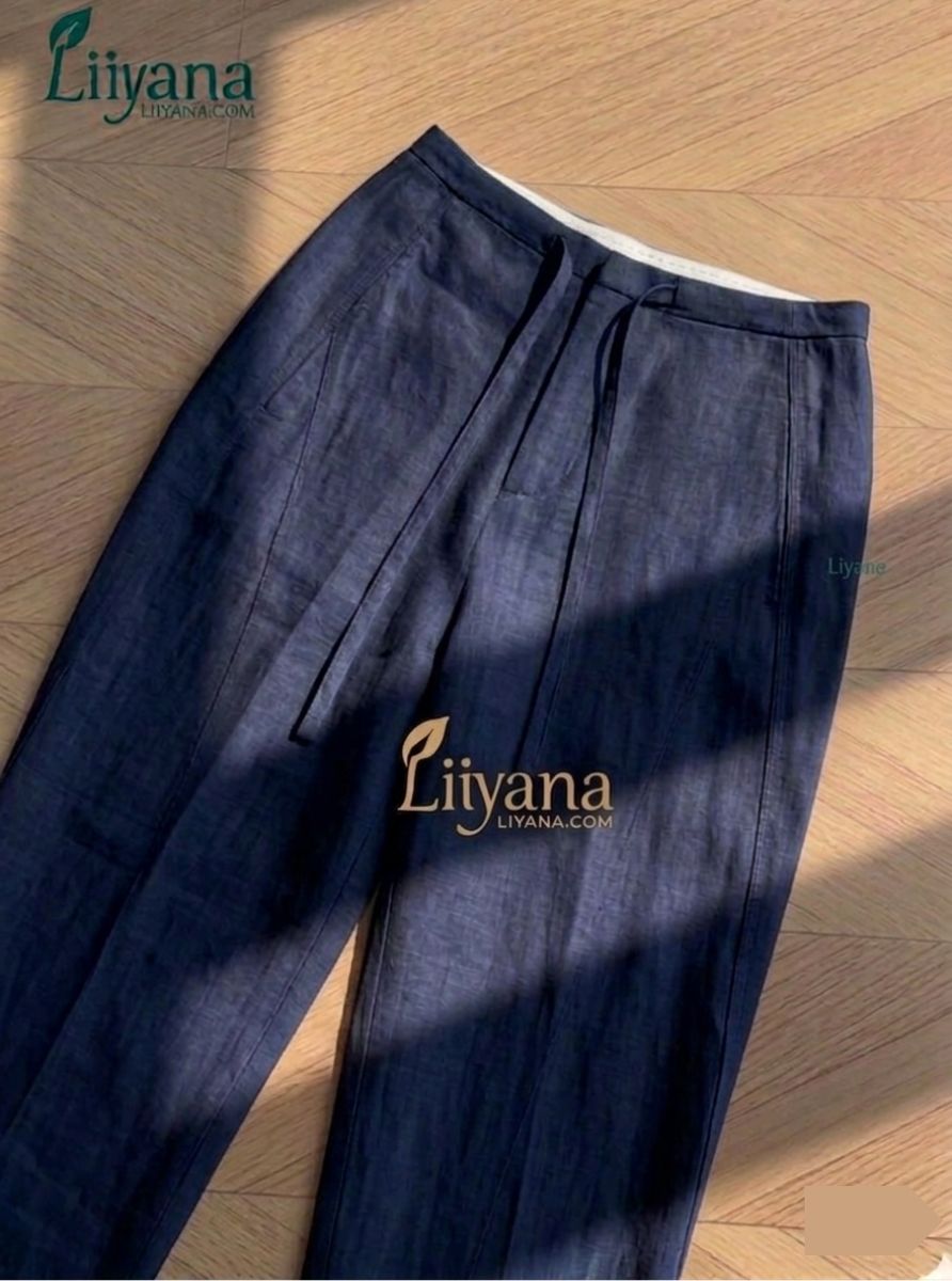 Premium Wide Leg Remi Cotton Pants-1pcs(Unisex)