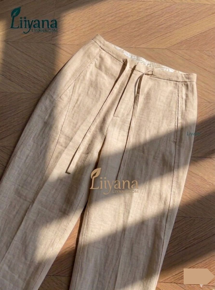 Premium Wide Leg Remi Cotton Pants-1pcs(Unisex)