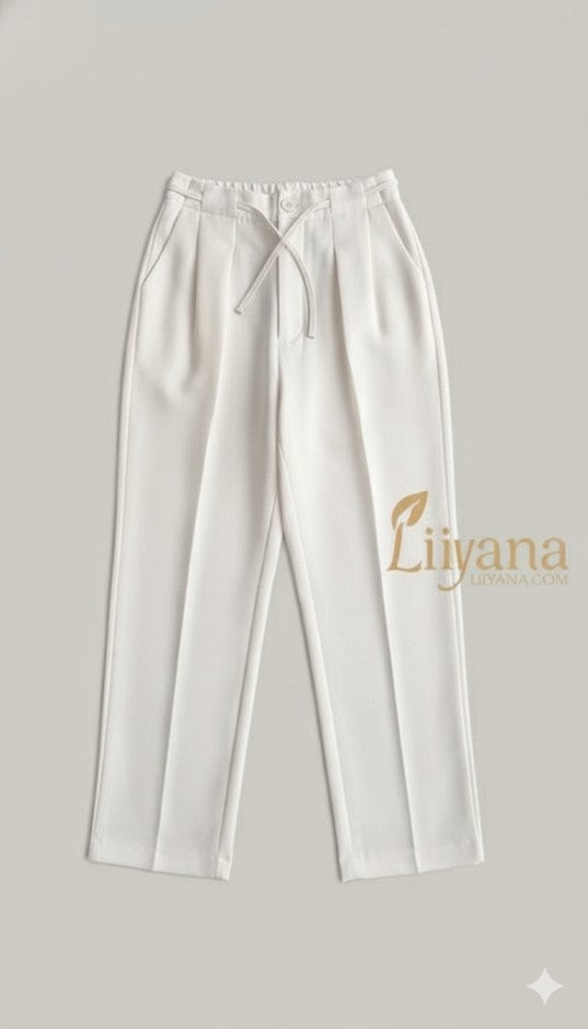 Liiyana Women High-Waist Modern Pleated Pant