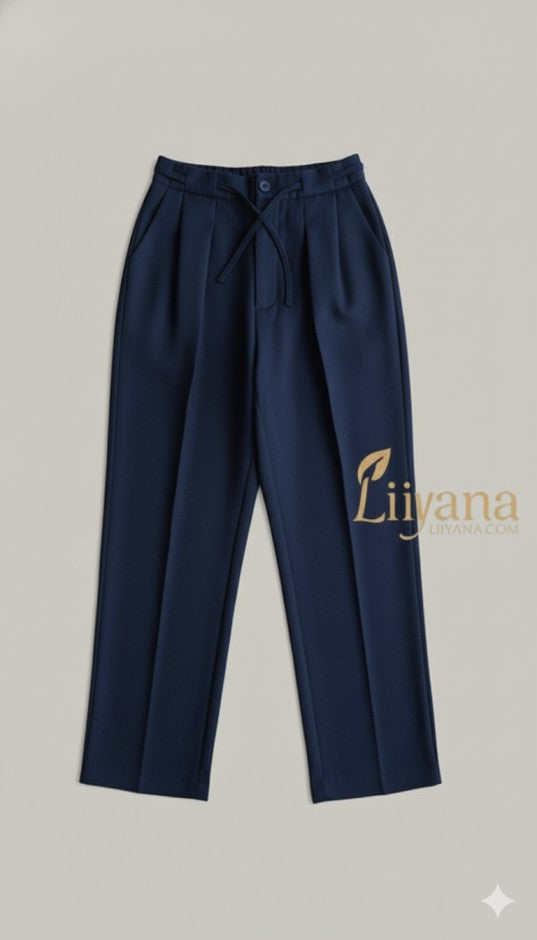 Liiyana Women High-Waist Modern Pleated Pant