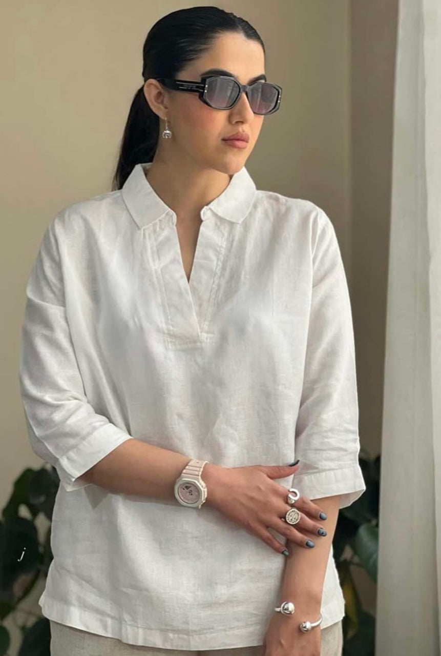 Remi Cotton Everyday Tunic Shirt