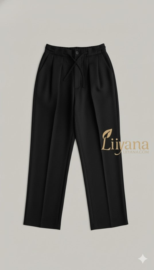 Liiyana Women High-Waist Modern Pleated Pant